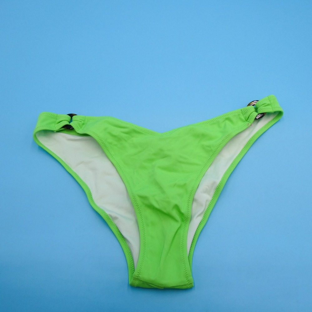 PINK Victoria's Secret Bikini Bottom Womens Large Tortoise Ring Green‎ Polyamide